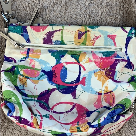 Coach Poppy Signature “C” Hobo Crossbody - Picture 7 of 15